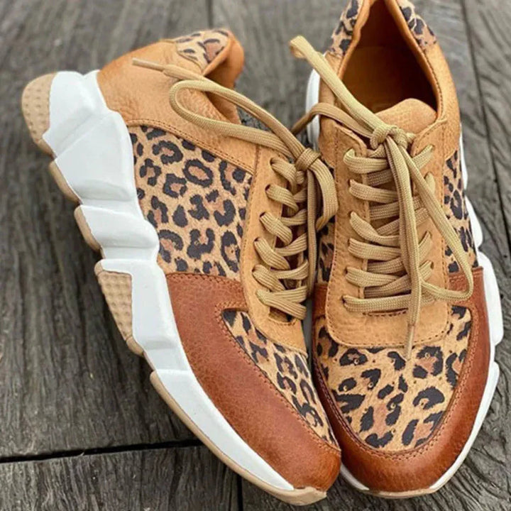 Piper | Comfortable Leopard Sneakers