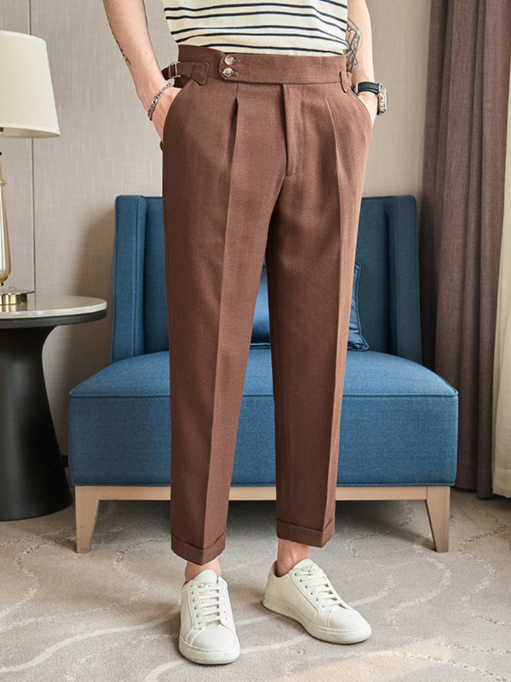 Ventura | Men’s Casual Linen-Blend Trousers