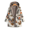 Esme | Boho Print Hooded Woolen Coat