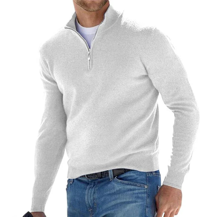 Johann | Premium Zip-Neck Sweater