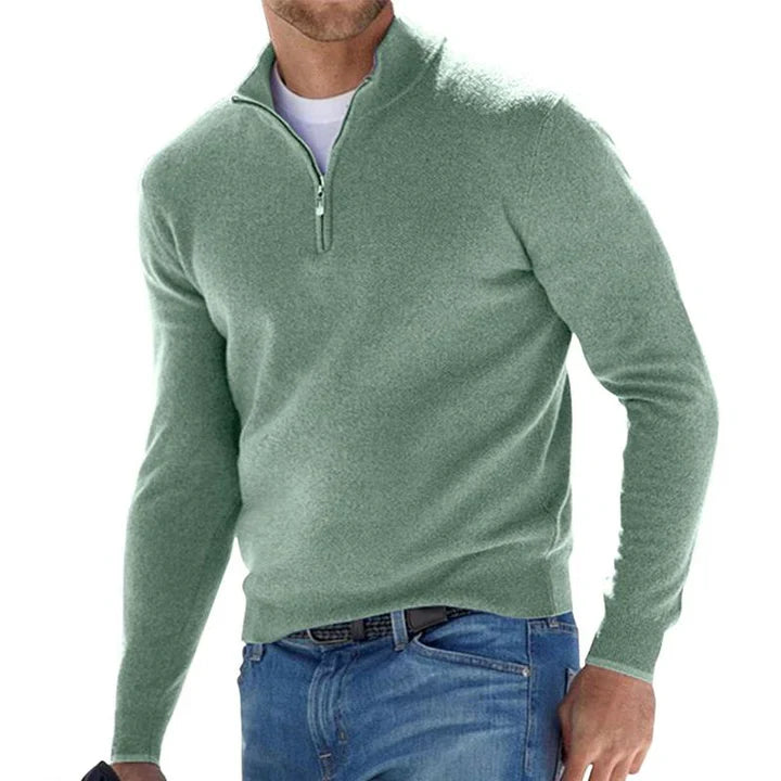 Johann | Premium Zip-Neck Sweater