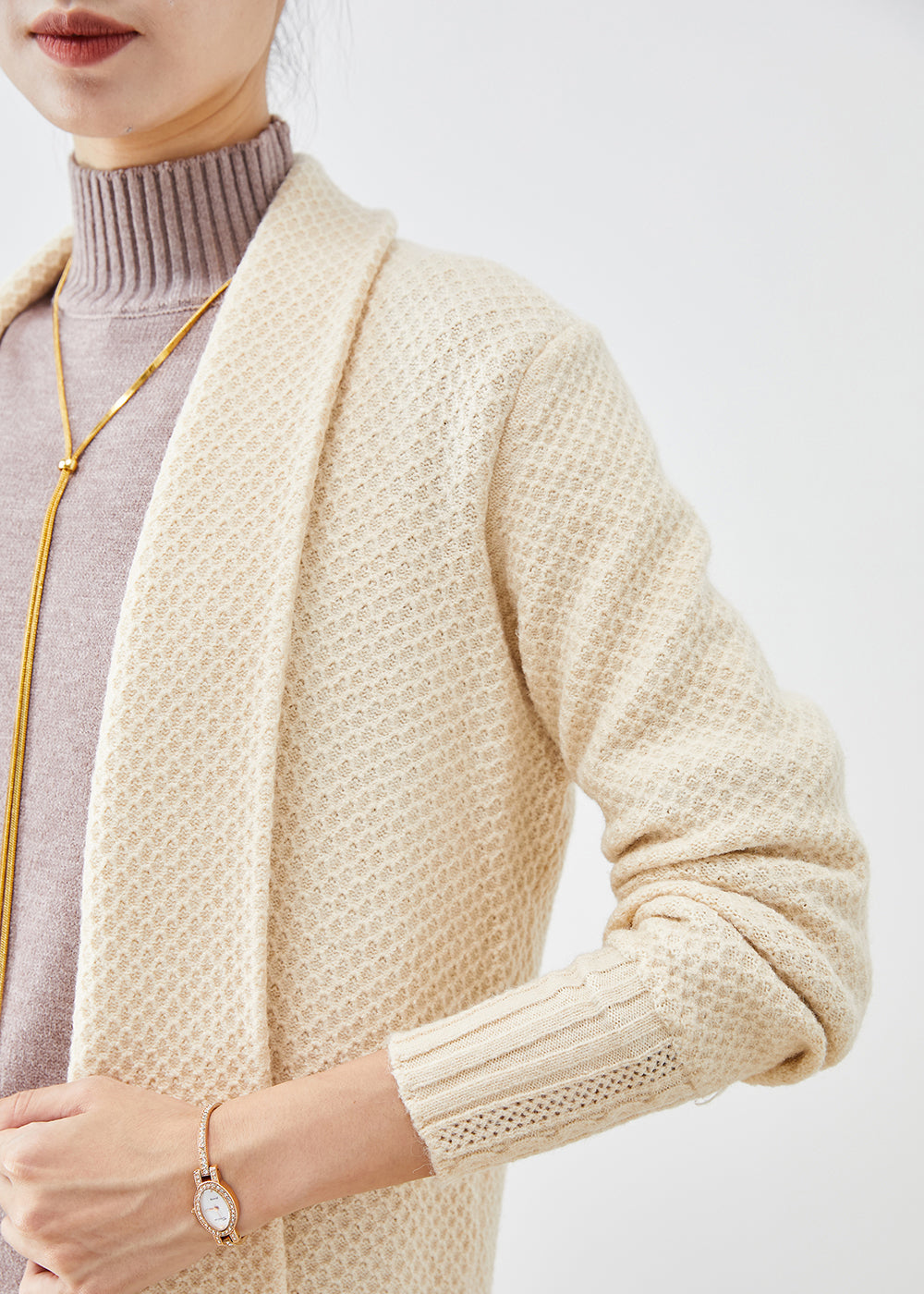 Colette | Cashmere Knit Cardigan