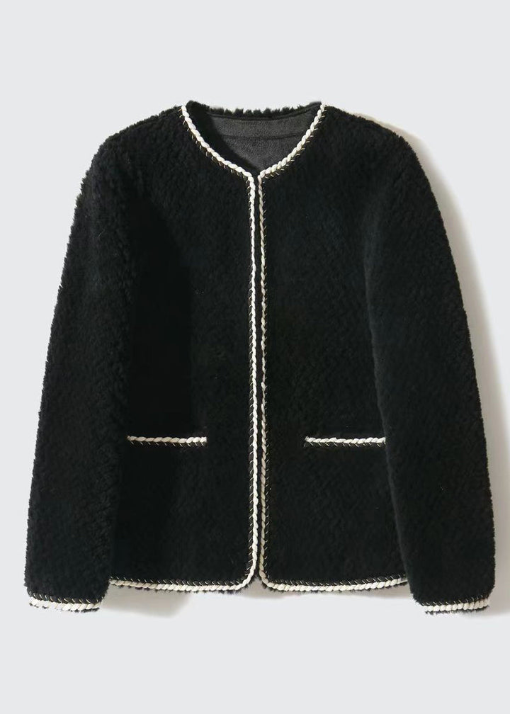 Noiré | Women's Wool Patchwork Coat