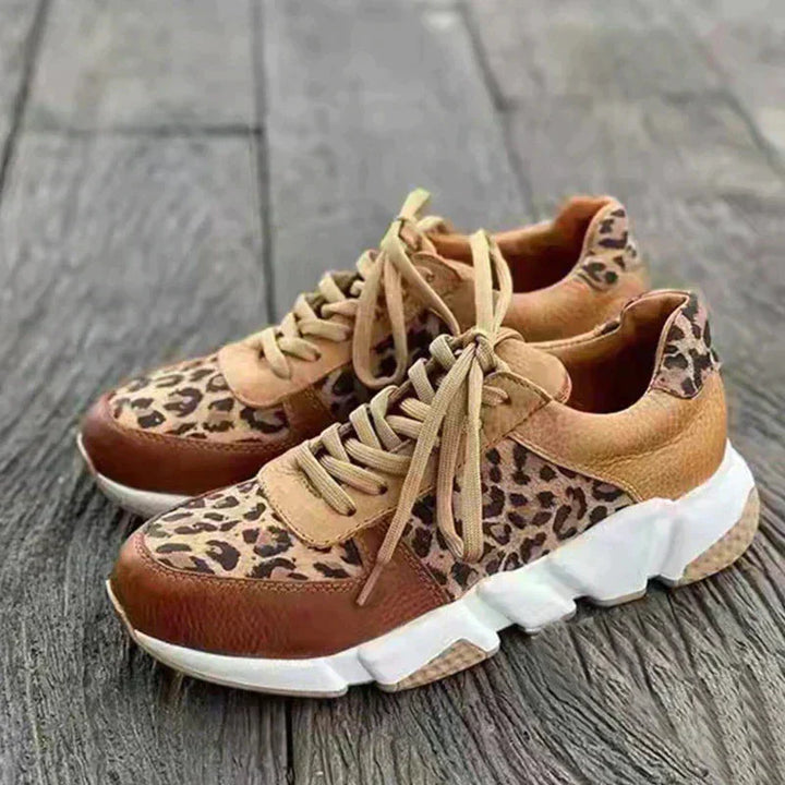 Piper | Comfortable Leopard Sneakers