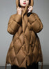 Valenza | Women's Duck Down Hooded Puffer Coat