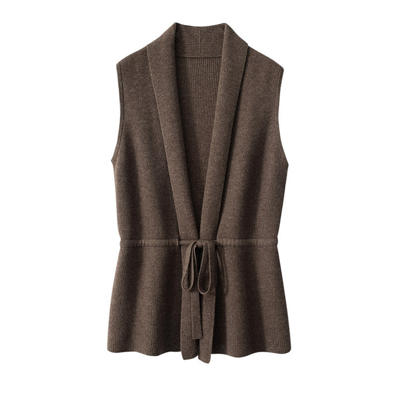 Arlette  Women's Cashmere Sleeveless Sweater Vest