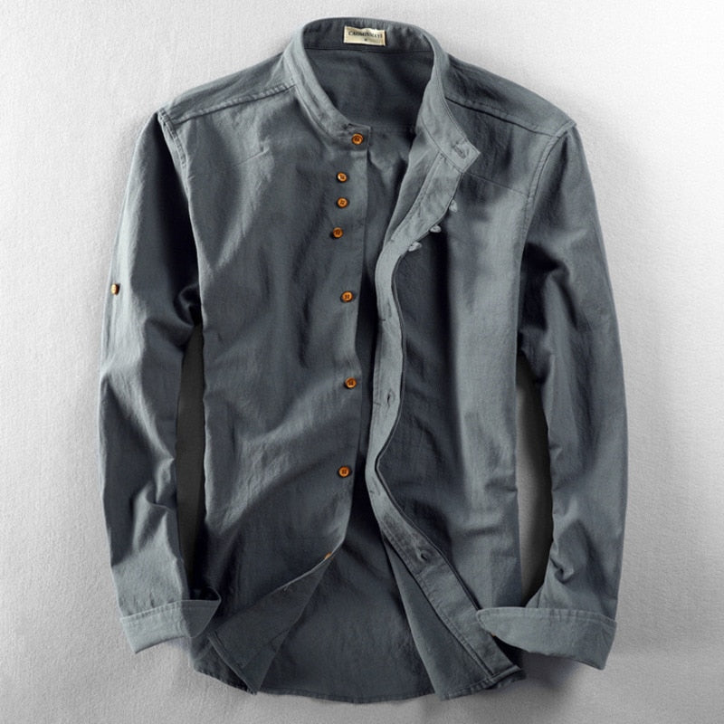 Kensei | Japanese-Inspired Linen Shirt