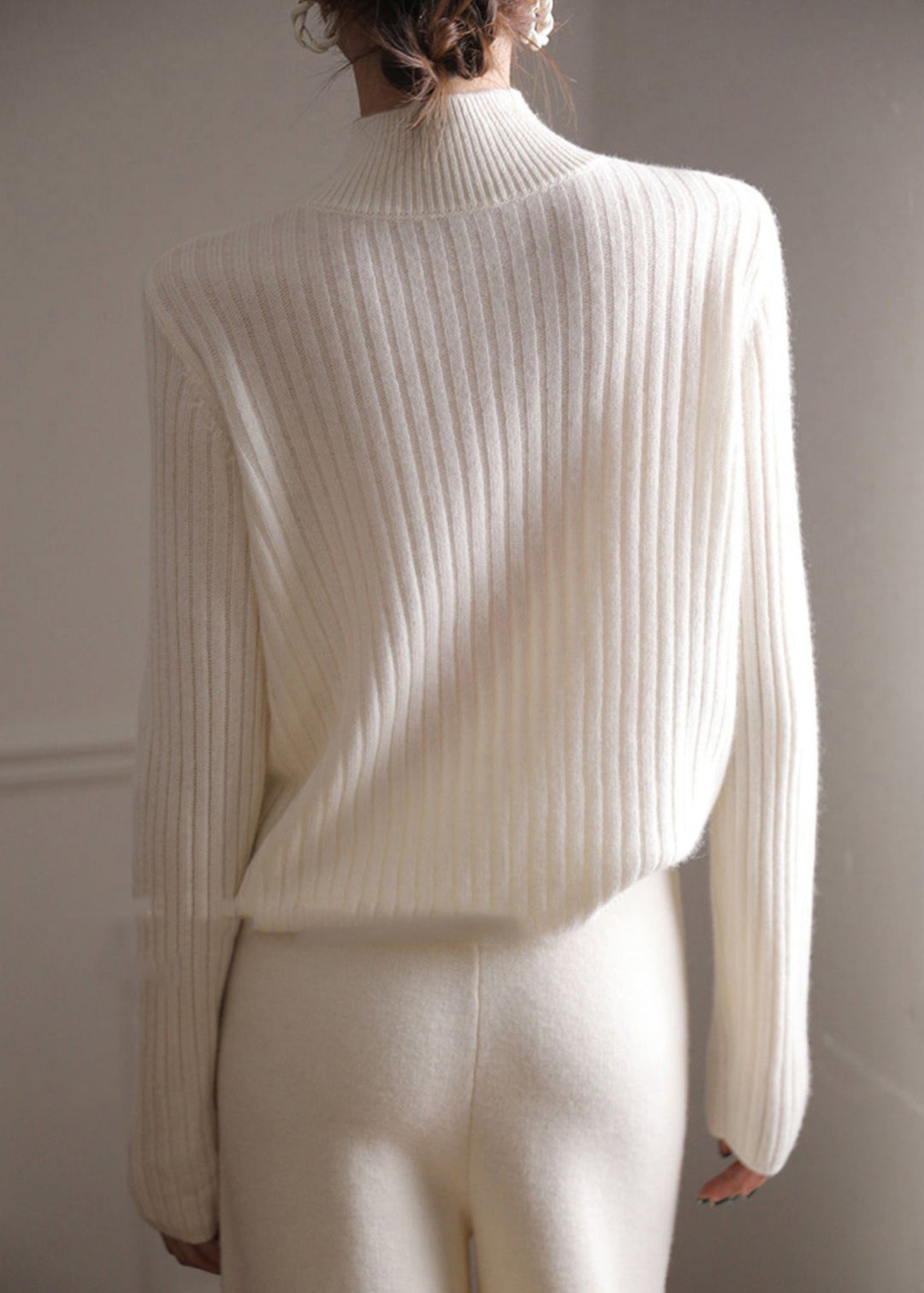 Aline | Button Cashmere Sweater