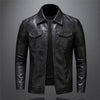 Callum | Leather Moto Jacket