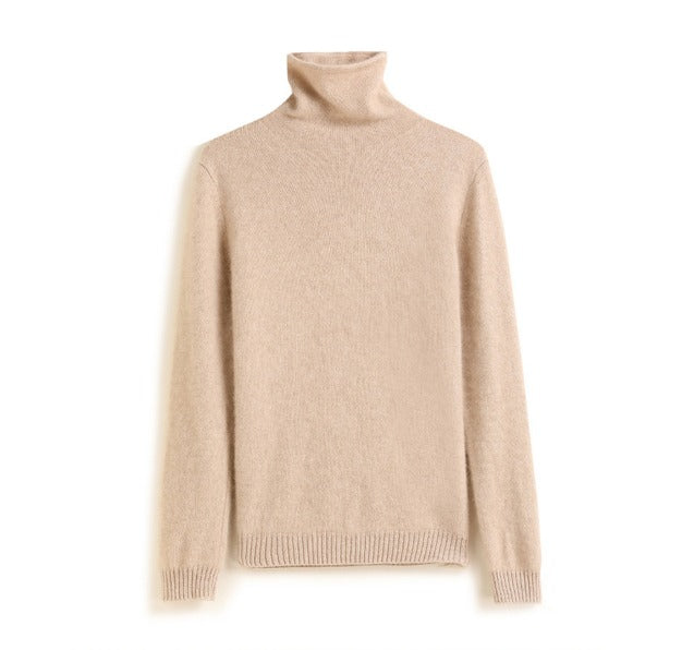 Aria  | Women's Cashmere Pile Collar Sweater