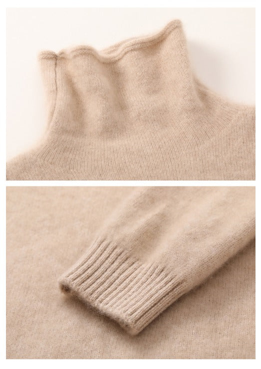 Aria  | Women's Cashmere Pile Collar Sweater