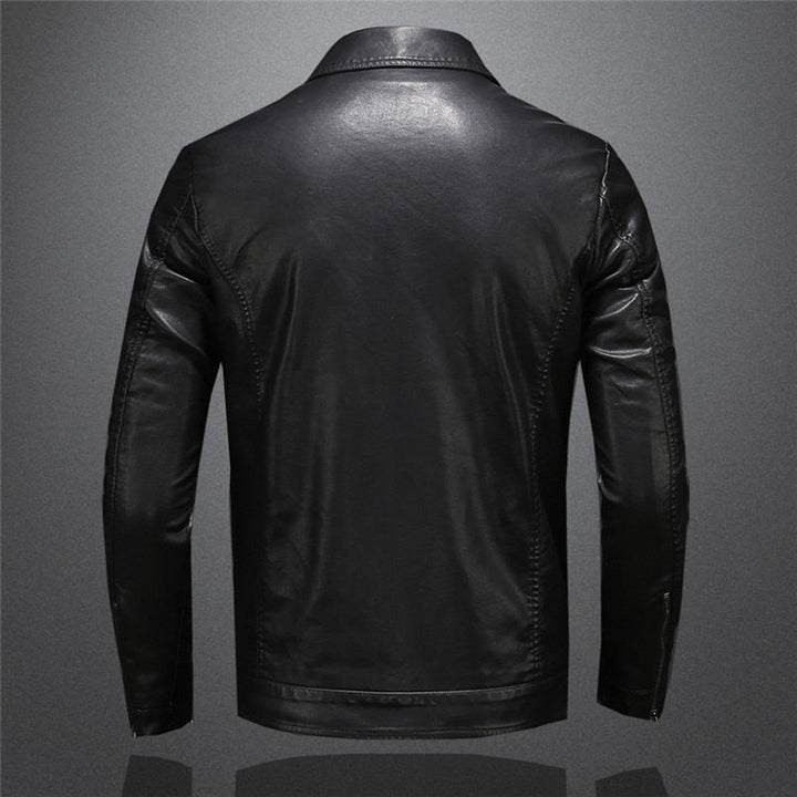 Callum | Leather Moto Jacket