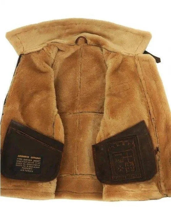 Cedric | Leather Jacket with Fur